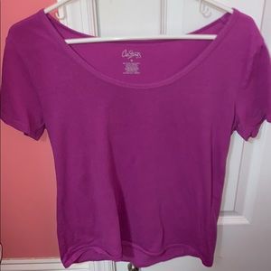 City Streets Casual Purple Top